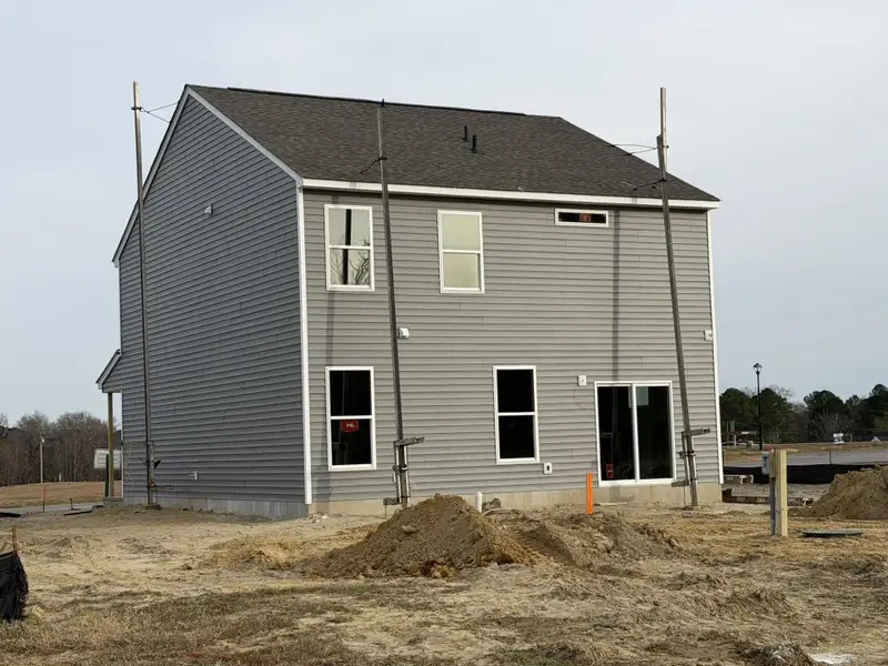 In-progress construction of a new home in Black Forest Pointe, Benson, NC (Image 19).