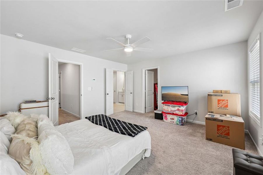 Furnished interior view inside a new home in , Decatur (Image 9).