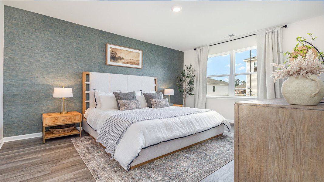 Furnished interior view inside a new home in Auberon Woods, Conway (Image 16).