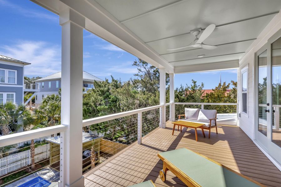 Exterior details and patio area of a home in , Isle Of Palms (Image 26).