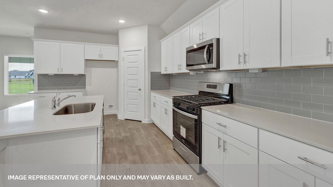 Furnished interior view inside a new home in Hartland Ranch, Lockhart (Image 8).