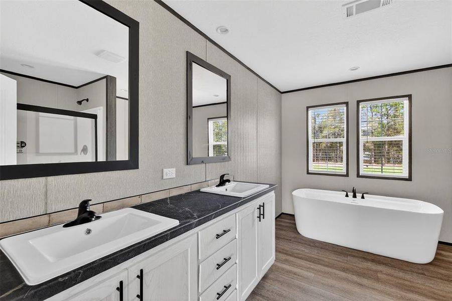 Furnished interior view inside a new home in , Ocala (Image 13).