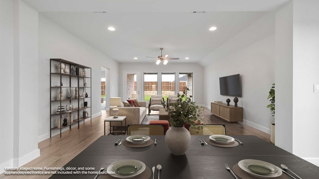 Furnished interior view inside a new home in Meraki, Forney (Image 6). Furnished interior view inside a new home in Meraki, Forney (Image 6).