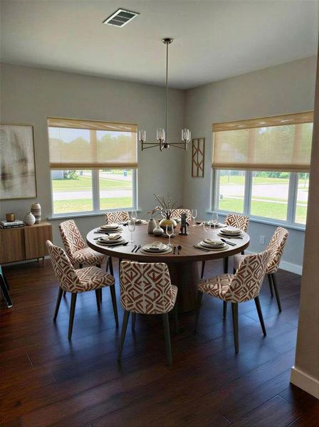 Furnished interior view inside a new home in , Fort Worth (Image 13).