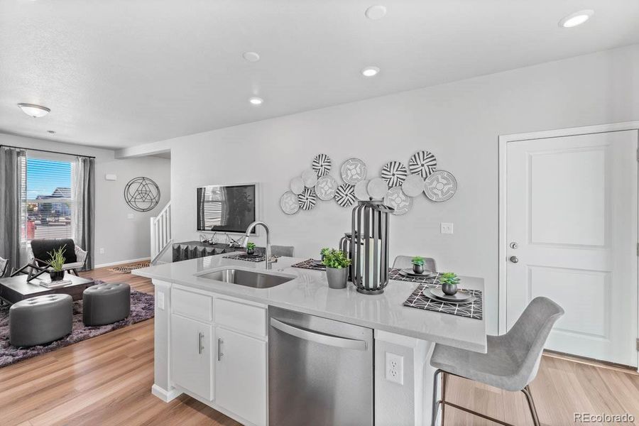 Furnished interior view inside a new home in , Commerce City (Image 10). Furnished interior view inside a new home in , Commerce City (Image 10).