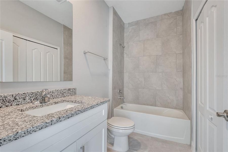 Furnished interior view inside a new home in , Kissimmee (Image 8). Furnished interior view inside a new home in , Kissimmee (Image 8).