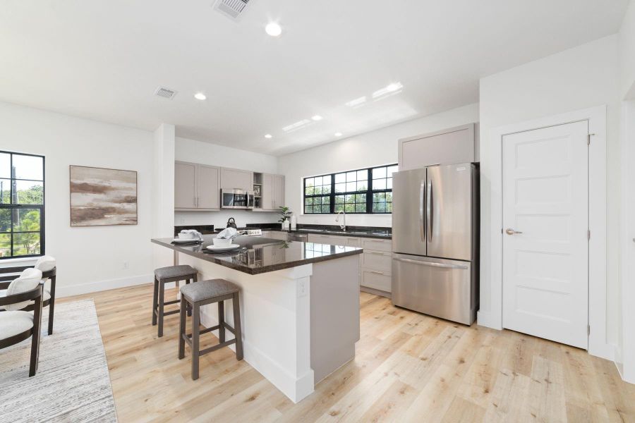 Furnished interior view inside a new home in , Houston (Image 13). Furnished interior view inside a new home in , Houston (Image 13).