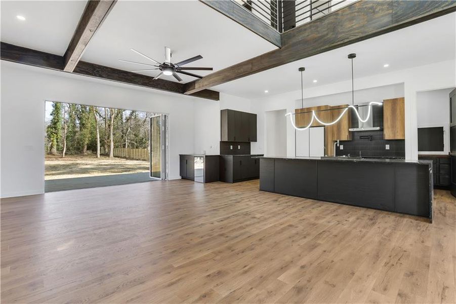 Furnished interior view inside a new home in , Atlanta (Image 16). Furnished interior view inside a new home in , Atlanta (Image 16).