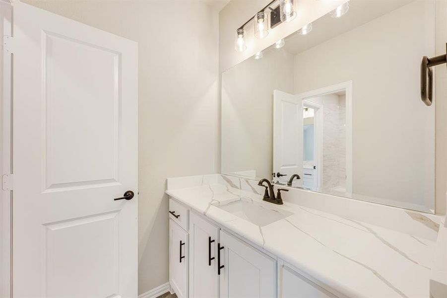 Furnished interior view inside a new home in Devonshire Classic 60-65, Forney (Image 6).