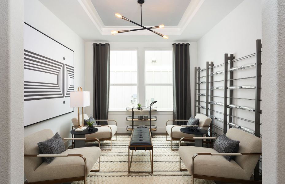 Furnished interior view inside a new home in Del Webb New Braunfels at Veramendi, New Braunfels (Image 2).