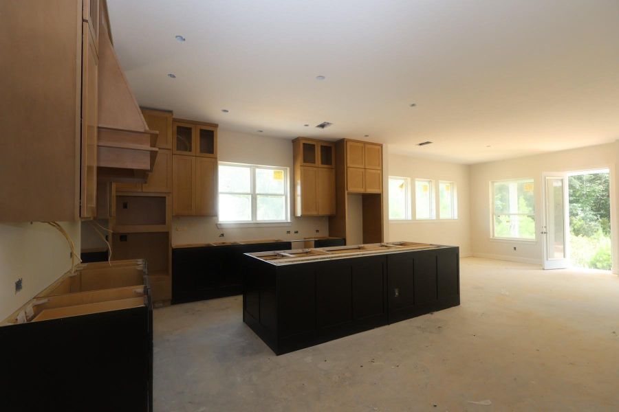 In-progress construction of a new home in The Woodlands Hills - Summit Collection, Willis, TX (Image 11). In-progress construction of a new home in The Woodlands Hills - Summit Collection, Willis, TX (Image 11).