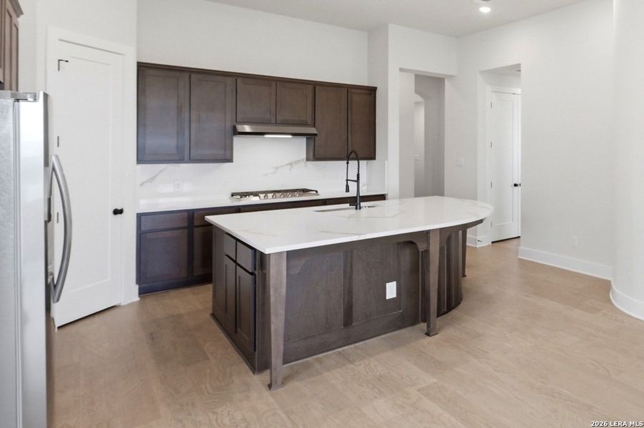 Furnished interior view inside a new home in Prominence, San Antonio (Image 9).