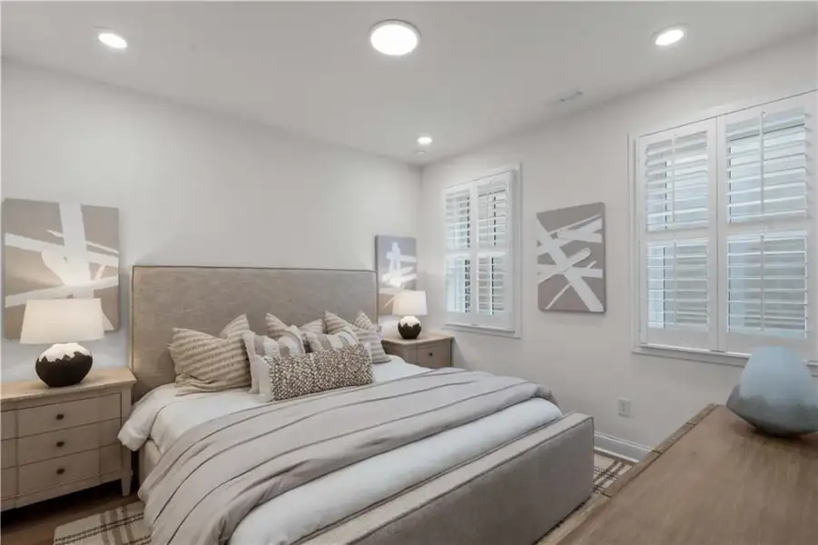 Furnished interior view inside a new home in Park Walke, Alpharetta (Image 15).
