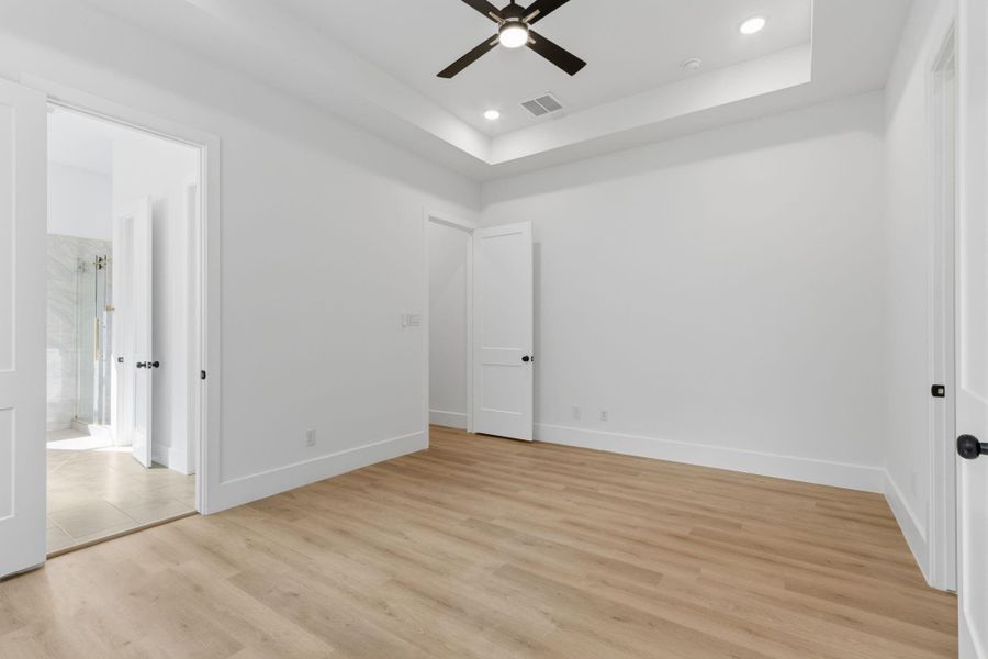 Spacious, unfurnished interior of a new home in , Cypress (Image 15).