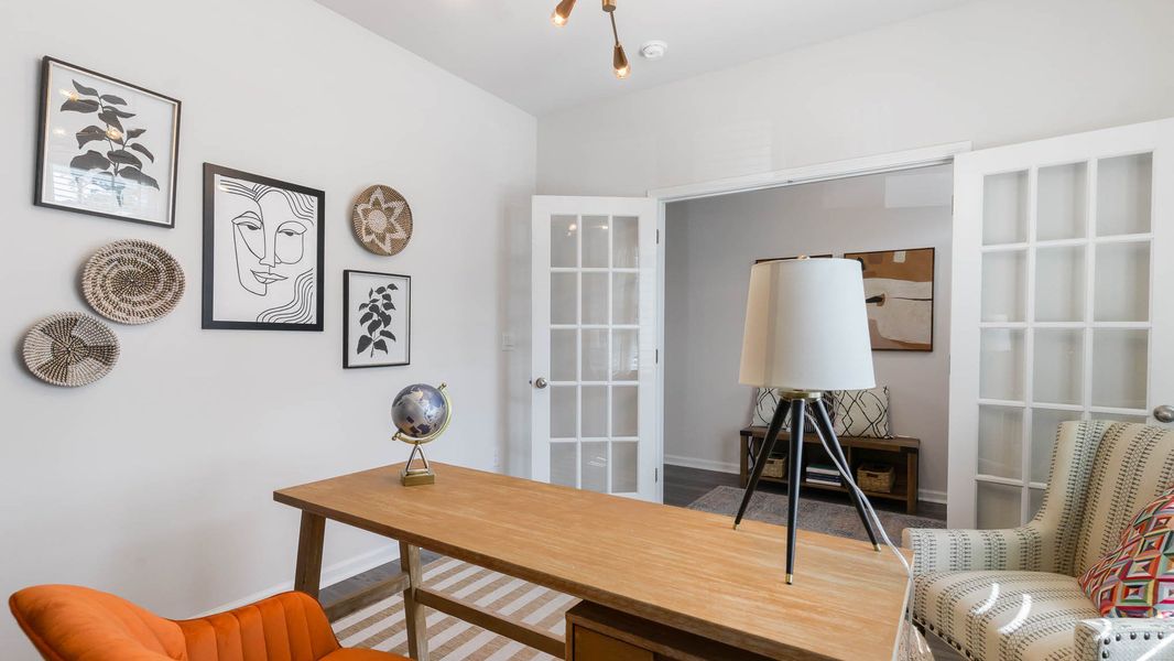Representative furnished interior of a home built from the Hayden by D.R. Horton in Magnolia Farms, Florence (Image 4).