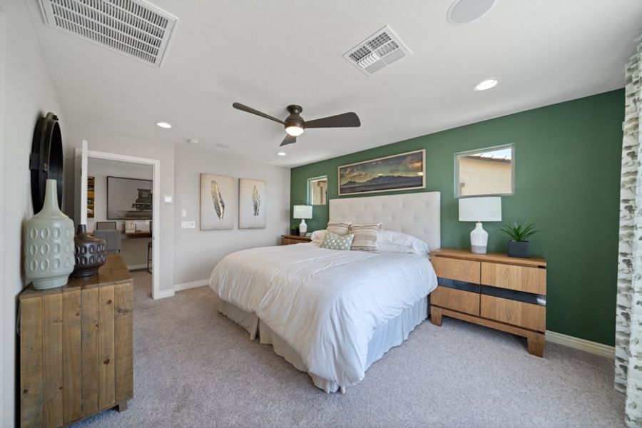 Furnished interior view inside a new home in Rancho Mercado, Surprise (Image 11).