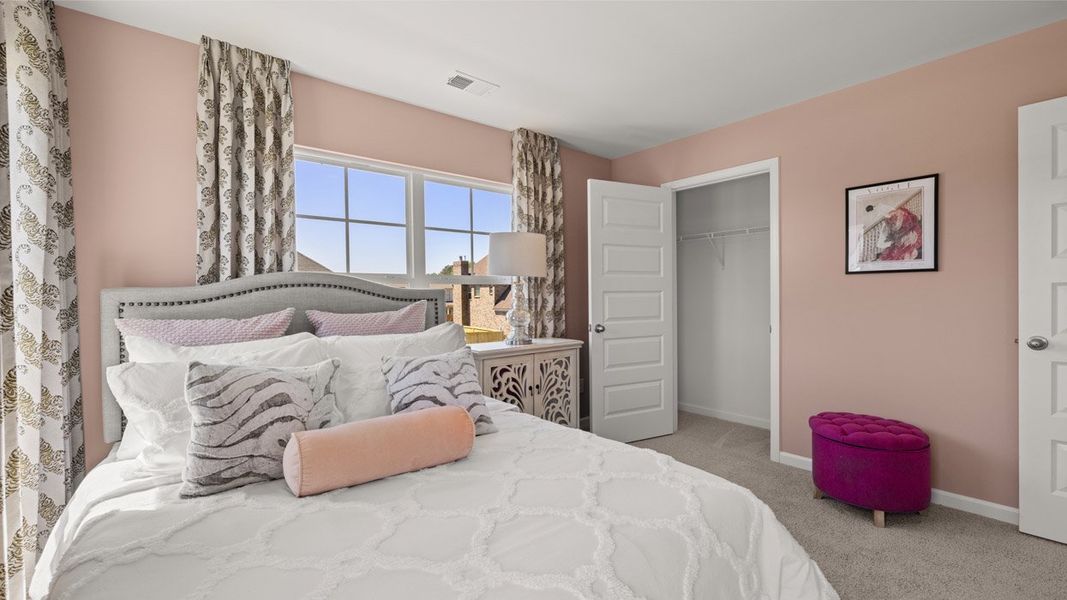 Representative furnished interior of a home built from the Hayden by D.R. Horton in Glenmaye, Hampton (Image 29). Representative furnished interior of a home built from the Hayden by D.R. Horton in Glenmaye, Hampton (Image 29).