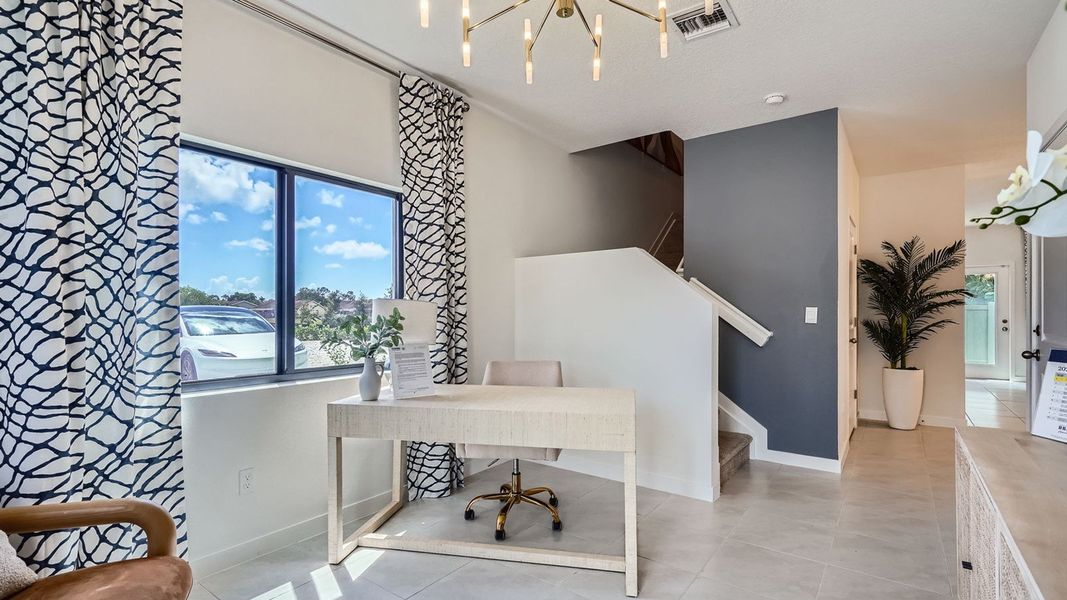 Furnished interior view inside a new home in Ashwood Cove, Lake Worth (Image 5).