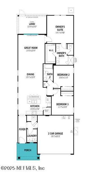 2D floor plan layout of this home in RiverTown - Forest, St. Johns, FL (Image 2). 2D floor plan layout of this home in RiverTown - Forest, St. Johns, FL (Image 2).