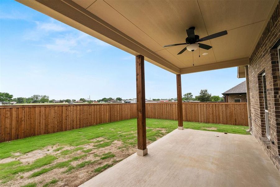 Exterior details and patio area of a home in , Mabank (Image 25).