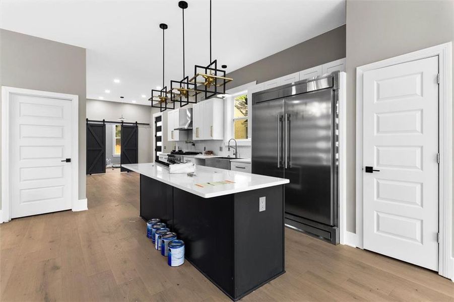 Furnished interior view inside a new home in , Atlanta (Image 9).