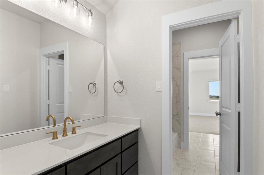 Furnished interior view inside a new home in Callan Village, Lorena (Image 8).