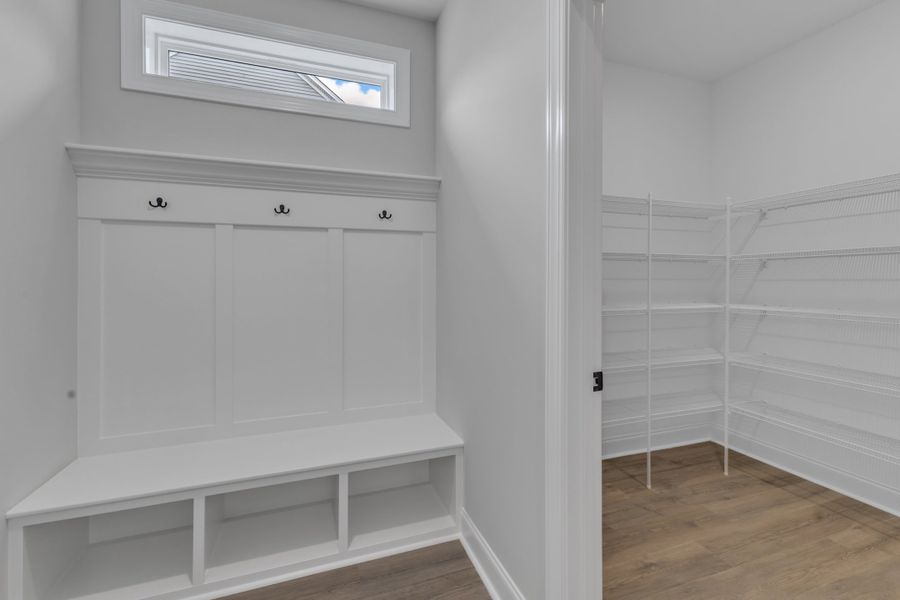 Representative unfurnished interior of a home built from the The Hampton by RobuckHomes in Baylee Ridge, Selma (Image 87). Representative unfurnished interior of a home built from the The Hampton by RobuckHomes in Baylee Ridge, Selma (Image 87).
