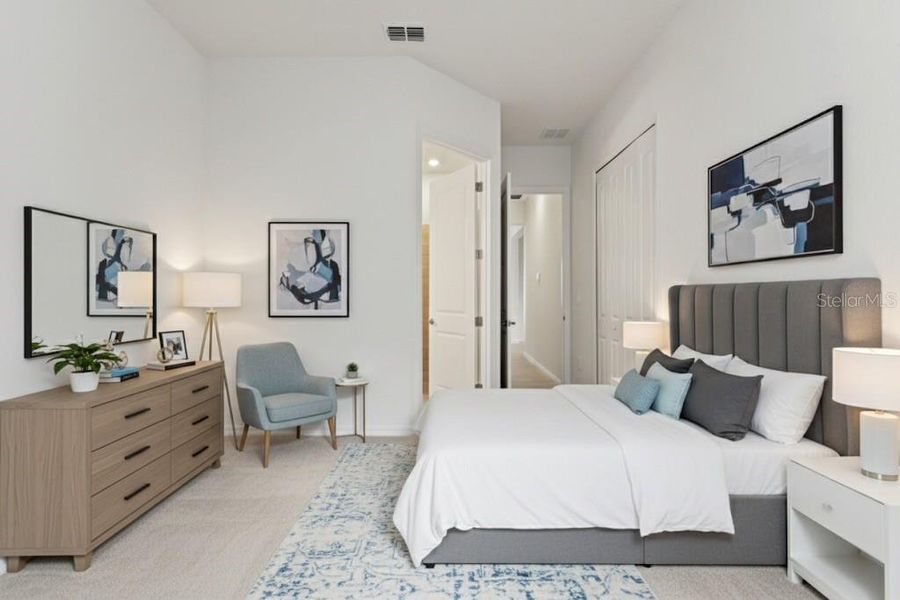 Furnished interior view inside a new home in , Lakewood Ranch (Image 29). Furnished interior view inside a new home in , Lakewood Ranch (Image 29).