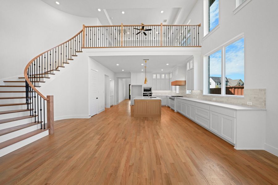 Spacious, unfurnished interior of a new home in Fields - 50' Lots, Frisco (Image 22). Spacious, unfurnished interior of a new home in Fields - 50' Lots, Frisco (Image 22).