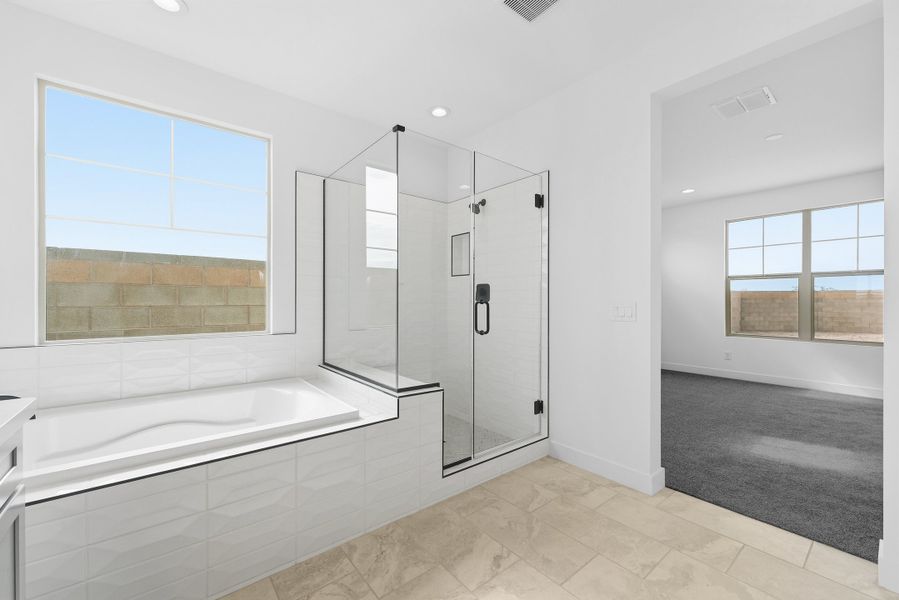 Furnished interior view inside a new home in Combs Ranch, San Tan Valley (Image 15).