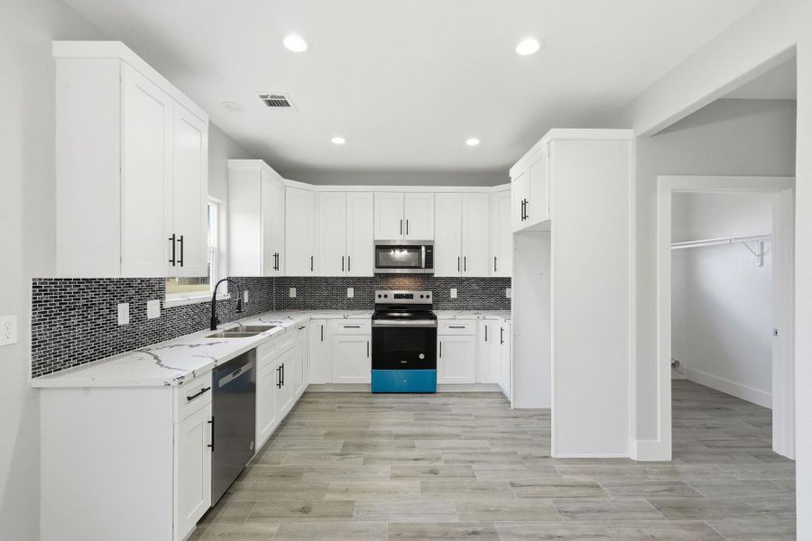 Furnished interior view inside a new home in , Trinity (Image 4).