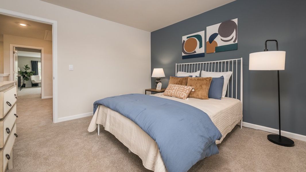 Furnished interior view inside a new home in Barrett Cove, Marietta (Image 24).