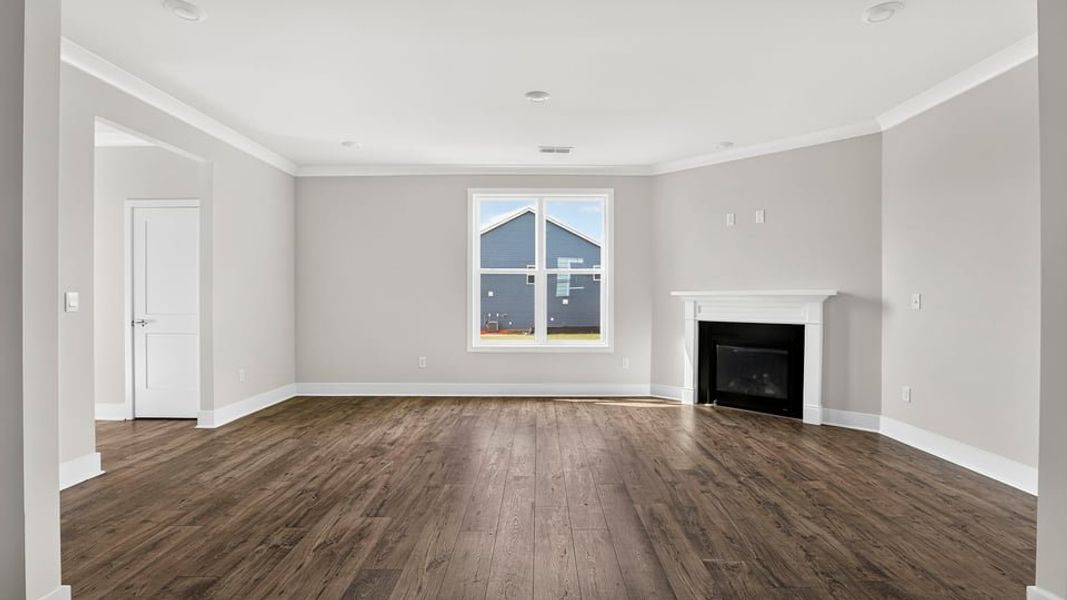 Spacious, unfurnished interior of a new home in Adams Glen, Greenville (Image 20). Spacious, unfurnished interior of a new home in Adams Glen, Greenville (Image 20).