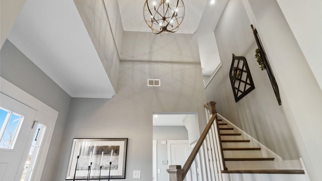 Foryer of The Lakehurst Design by DRB Homes Foryer of The Lakehurst Design by DRB Homes