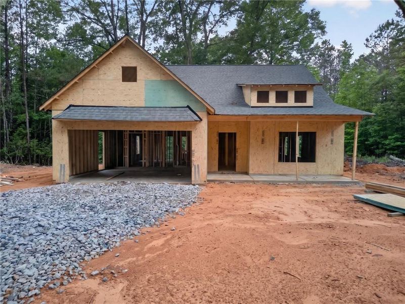 In-progress construction of a new home in , Tallapoosa, GA (Image 33).