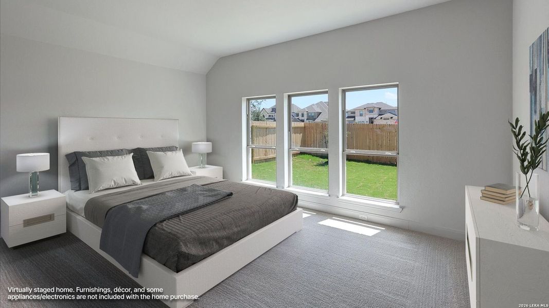 Furnished interior view inside a new home in Kallison Ranch, San Antonio (Image 14).