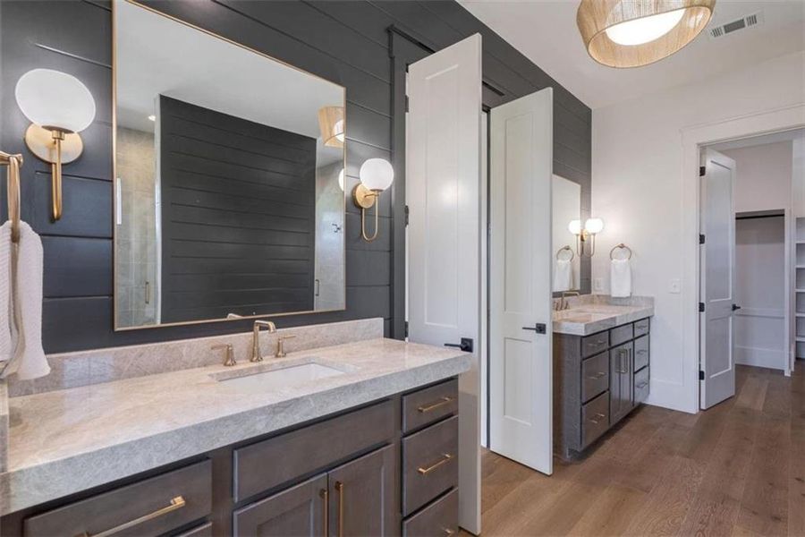 Furnished interior view inside a new home in , Greensboro (Image 30).