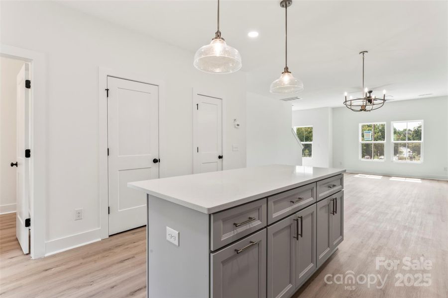 Furnished interior view inside a new home in , Fort Mill (Image 9).