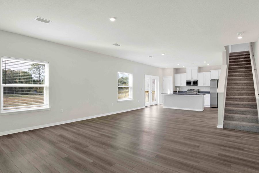 Representative unfurnished interior of a home built from the Sequoia by Maronda Homes in Bellview Pointe, Bellview (Image 26).