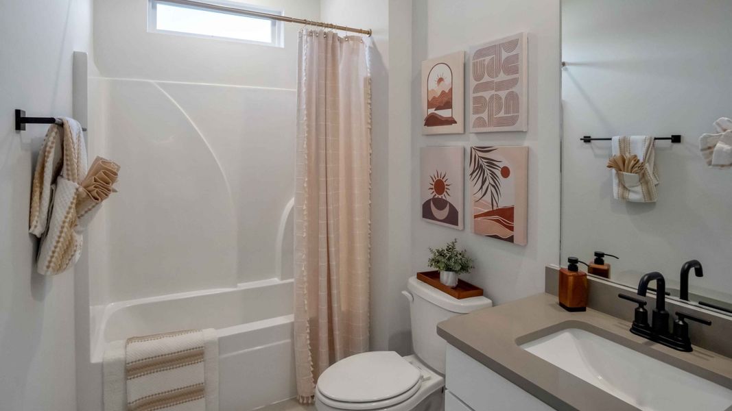 Furnished interior view inside a new home in Nexus South, Gallatin (Image 12). Furnished interior view inside a new home in Nexus South, Gallatin (Image 12).