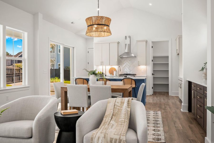 Furnished interior view inside a new home in The Domus Collection at Midtown Nexton, Summerville (Image 19). Furnished interior view inside a new home in The Domus Collection at Midtown Nexton, Summerville (Image 19).