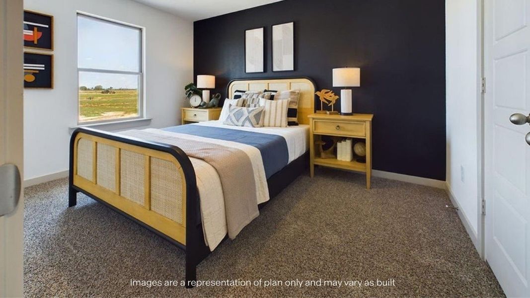 Furnished interior view inside a new home in Overlook West, Wolfforth (Image 19).