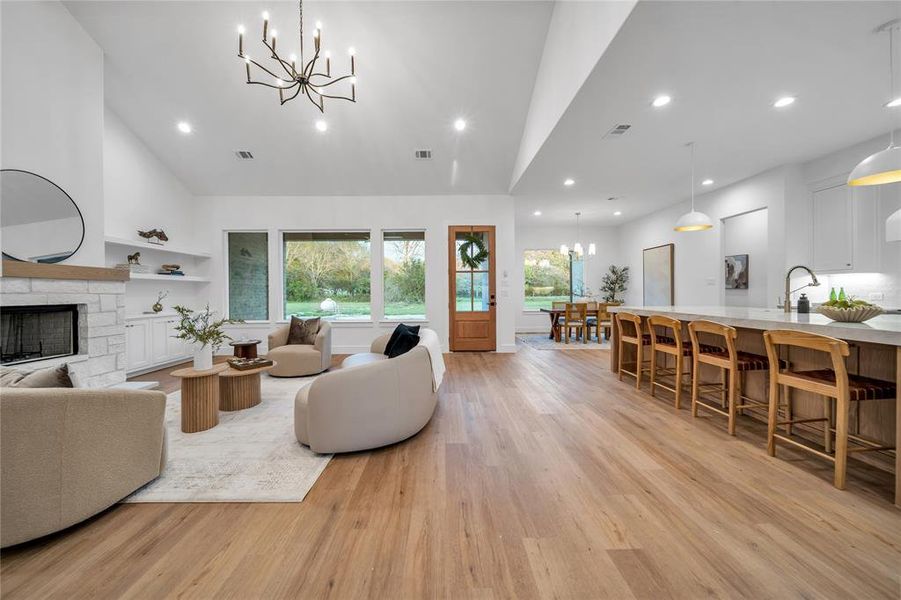 Furnished interior view inside a new home in , Kaufman (Image 7).