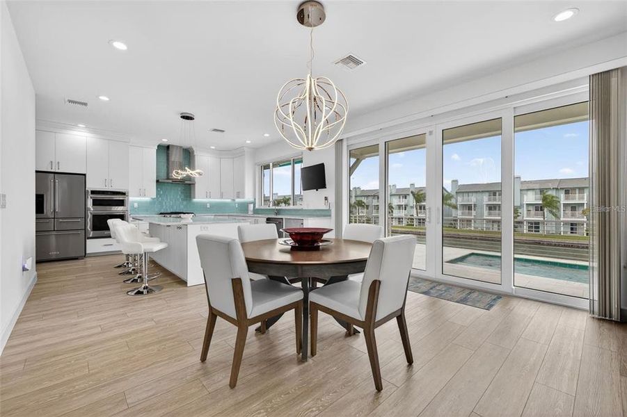 Furnished interior view inside a new home in , Indian Rocks Beach (Image 6). Furnished interior view inside a new home in , Indian Rocks Beach (Image 6).