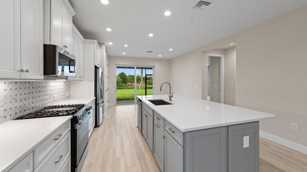 Furnished interior view inside a new home in Verandah, Fort Myers (Image 8).