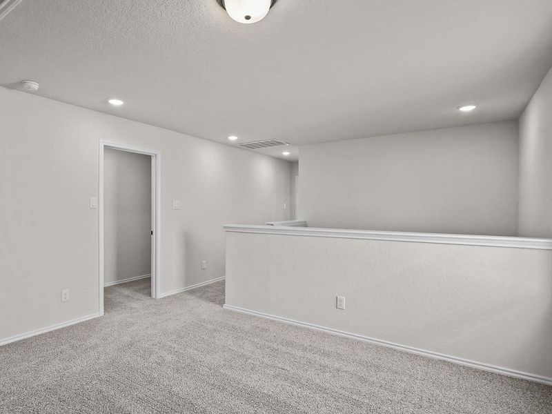 Representative unfurnished interior of a home built from the The Florence B by Davidson Homes LLC in Cedar Heights, San Antonio (Image 26).
