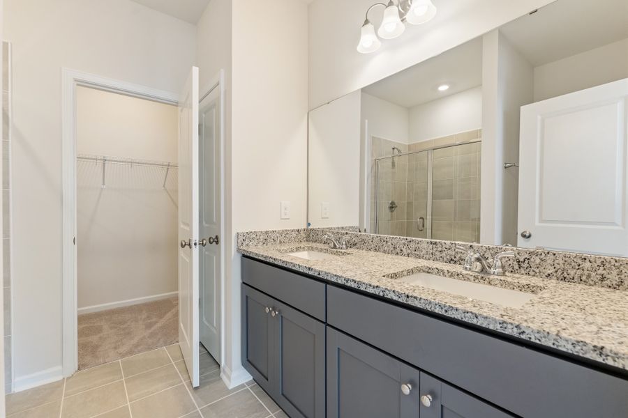 Furnished interior view inside a new home in Edwards Station, Taylors (Image 12).
