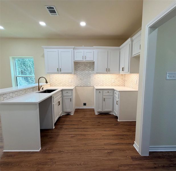 Furnished interior view inside a new home in , Willis (Image 3).