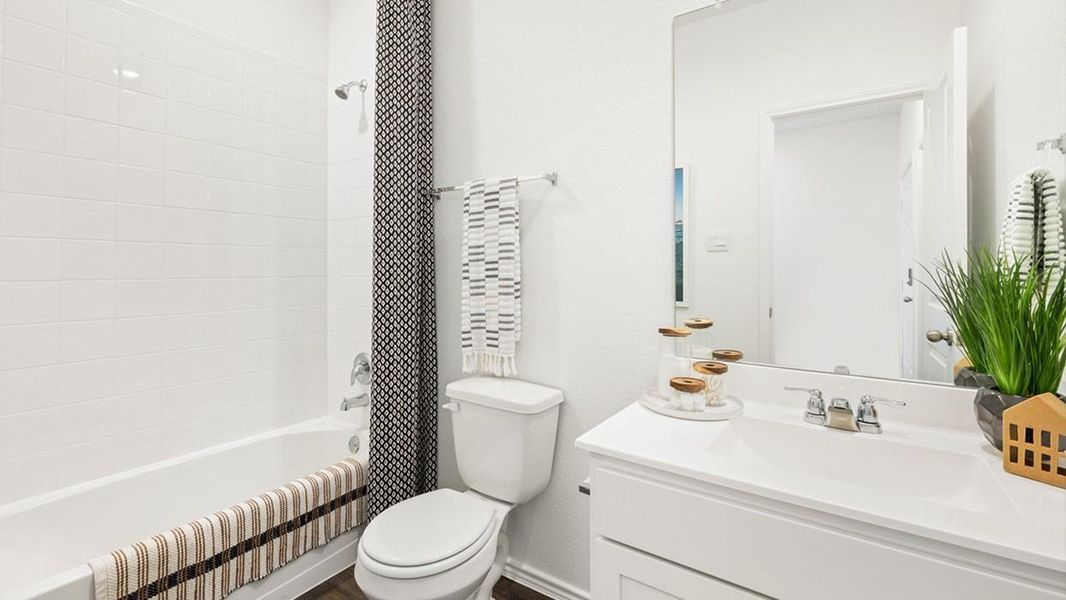 Furnished interior view inside a new home in Wayside, Uhland (Image 11). Furnished interior view inside a new home in Wayside, Uhland (Image 11).