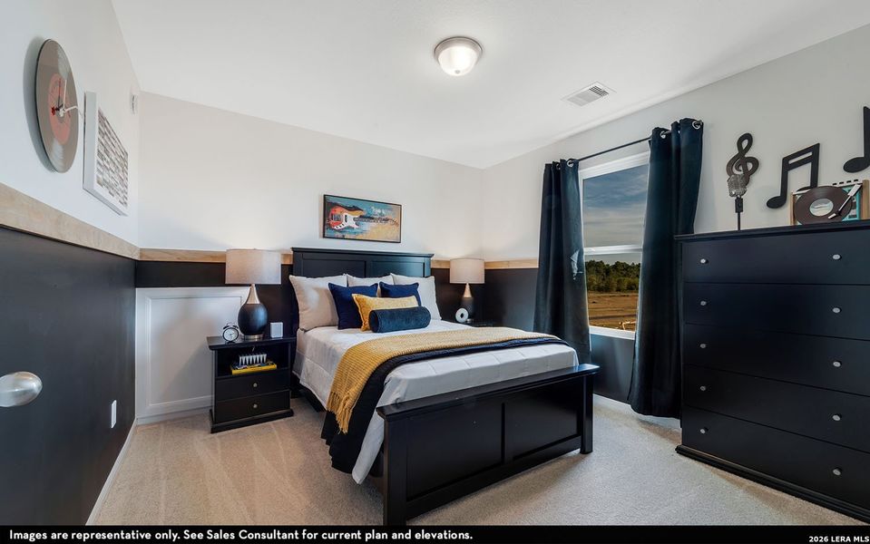 Furnished interior view inside a new home in Garden Grove, San Antonio (Image 7).